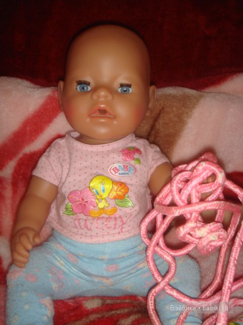 Кукла Беби борн Каринка — Пупсы Baby Born и Baby Annabell (Zapf): интерактивные (фото 5)