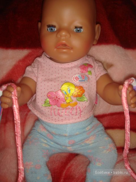 Кукла Беби борн Каринка — Пупсы Baby Born и Baby Annabell (Zapf): интерактивные (фото 6)