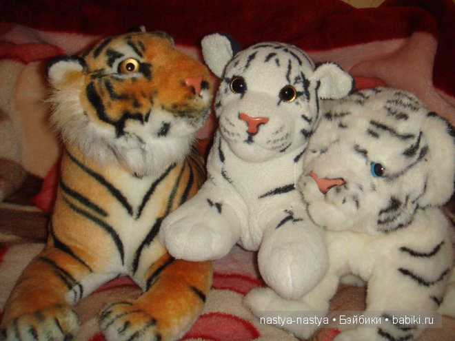 Мое тигриное семеейство — Интересные игрушки и фигурки (разное): редкие