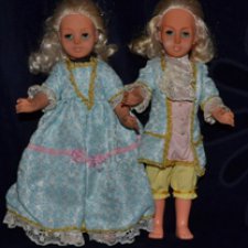 Пара кукол Рококо от Plaho Steinach
