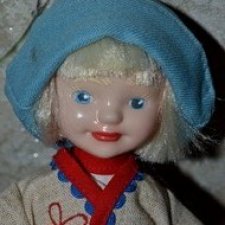 Кукла советская Янис в латышском народном костюме.Ленигрушка.