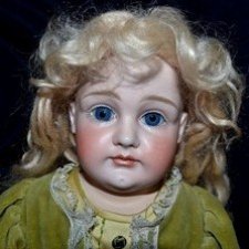 Антикварная кукла Kestner молд 8,закрытый рот.