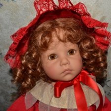 Редкая коллекционная кукла Елена от Sybille Sauer для Schildkrot
