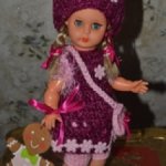 Винтажная нарядная куколка МММ, 3М,Германия