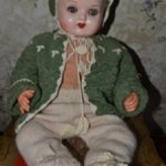 Винтажный пупс Германия