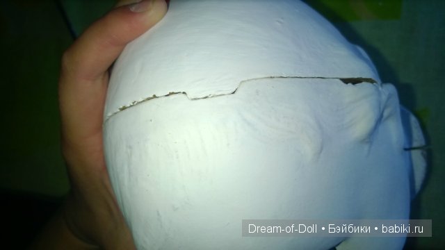 Попытка реставрации куклы из композита. Мастер-класс