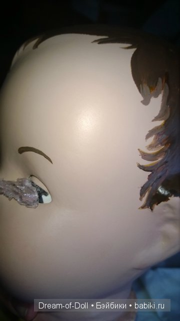 Попытка реставрации куклы из композита. Мастер-класс