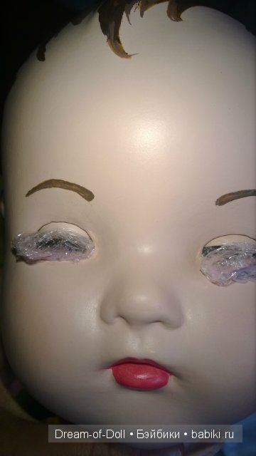 Попытка реставрации куклы из композита. Мастер-класс