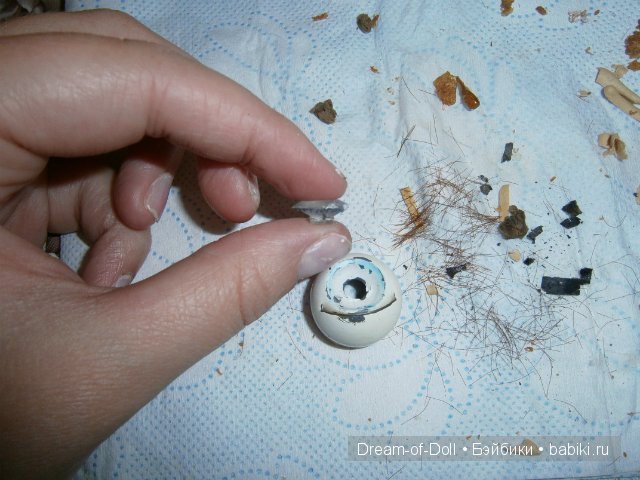 Попытка реставрации куклы из композита. Мастер-класс