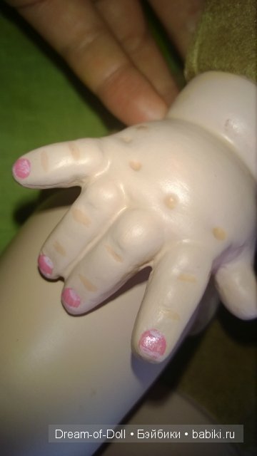 Попытка реставрации куклы из композита. Мастер-класс