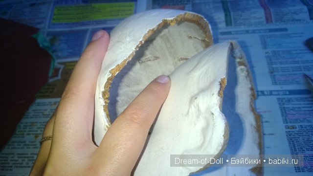 Попытка реставрации куклы из композита. Мастер-класс