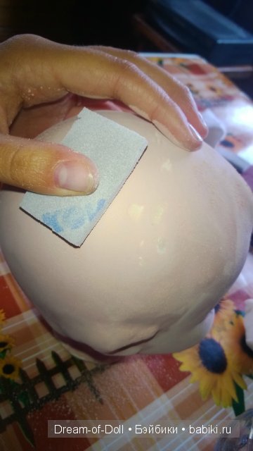 Попытка реставрации куклы из композита. Мастер-класс