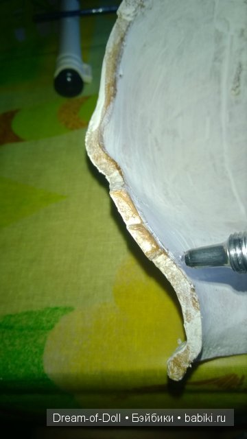 Попытка реставрации куклы из композита. Мастер-класс