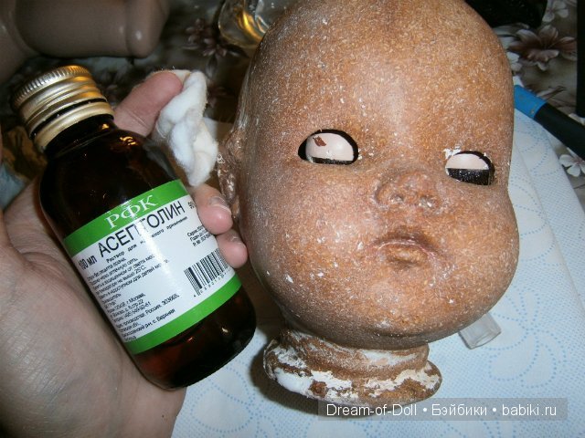 Попытка реставрации куклы из композита. Мастер-класс (фото 10)
