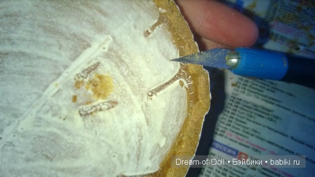Попытка реставрации куклы из композита. Мастер-класс