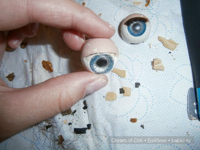 Попытка реставрации куклы из композита. Мастер-класс