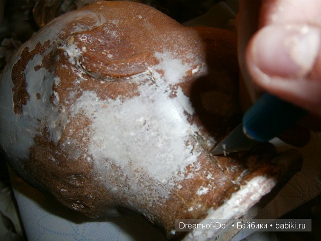 Попытка реставрации куклы из композита. Мастер-класс