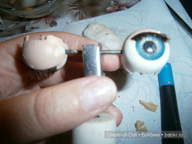 Попытка реставрации куклы из композита. Мастер-класс