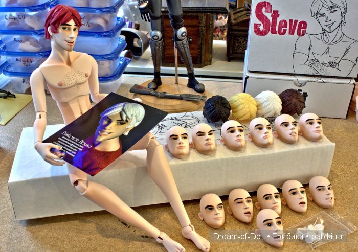 Шарнирные красавцы от Донна Кенни