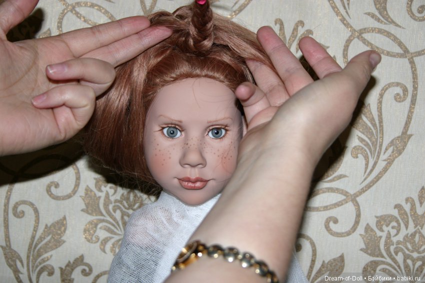 Как я делала прическу — Куклы Zwergnase (Цвергназе/Цверги): фото (фото 8)