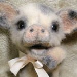 Брошь "Поросёнок"