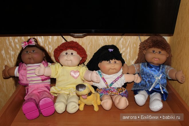 Моя капустная грядочка — Куклы Cabbage Patch Kids (Капустки): винтаж 80 (фото 3)