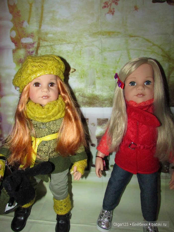 Мои грациозные и обожаемые куклы Gotz - Лика и Лариса