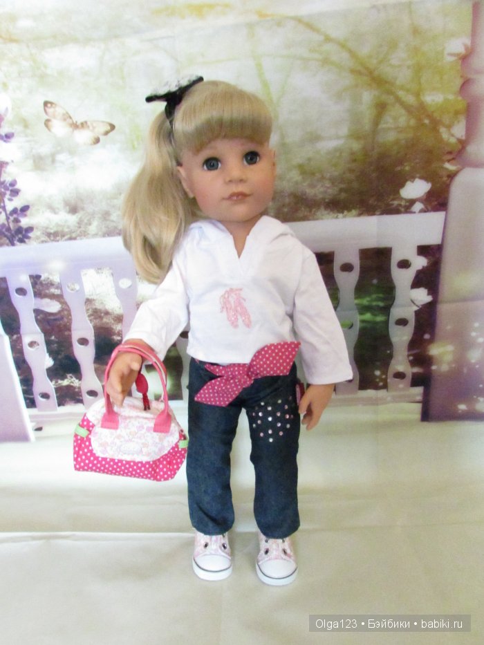 Моя милая и очень стильная Луиза от Gotz (фото 7)