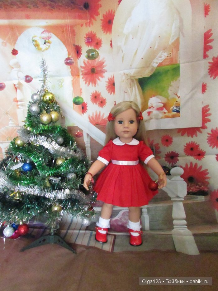 Мои нежные и очень красивые девочки от Gotz поздравляют всех с Новым 2016 Годом (фото 4)