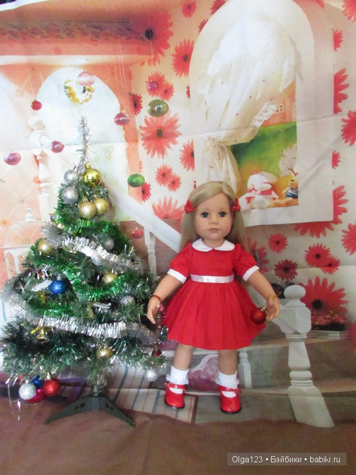 Мои нежные и очень красивые девочки от Gotz поздравляют всех с Новым 2016 Годом (фото 5)