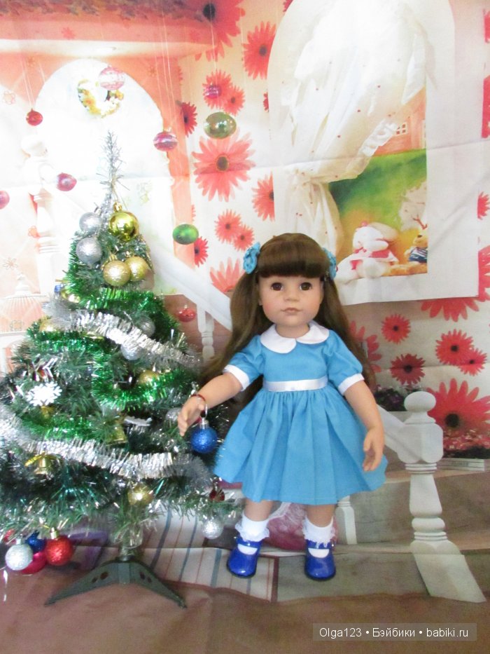 Мои нежные и очень красивые девочки от Gotz поздравляют всех с Новым 2016 Годом (фото 10)