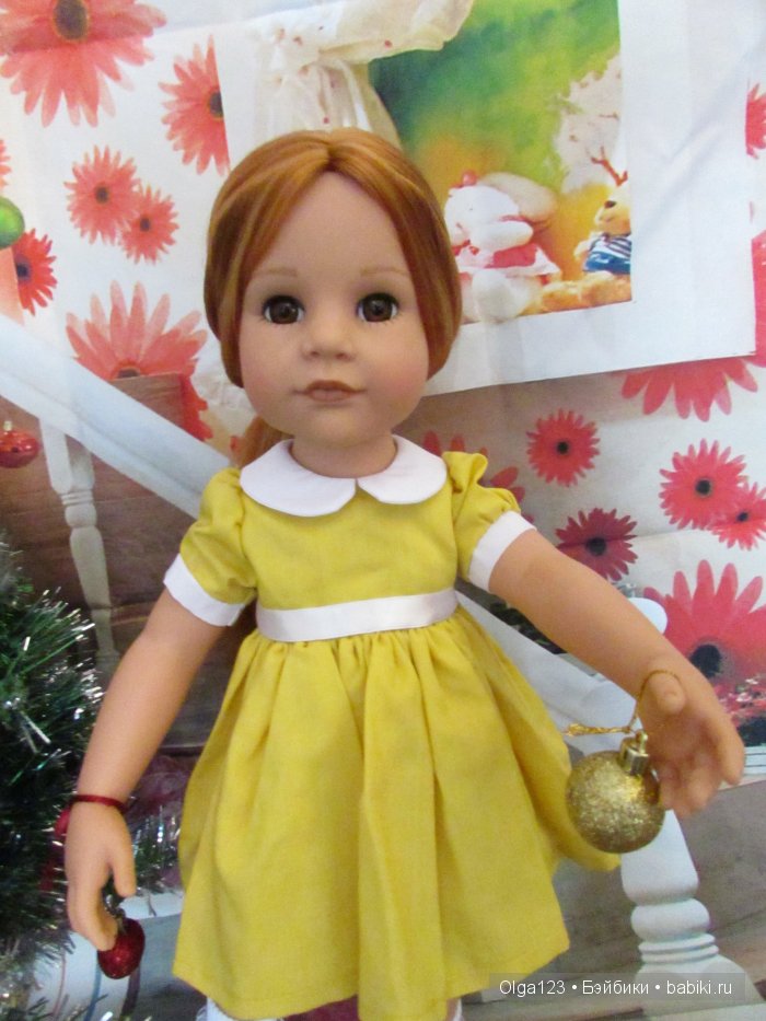 Мои нежные и очень красивые девочки от Gotz поздравляют всех с Новым 2016 Годом (фото 9)