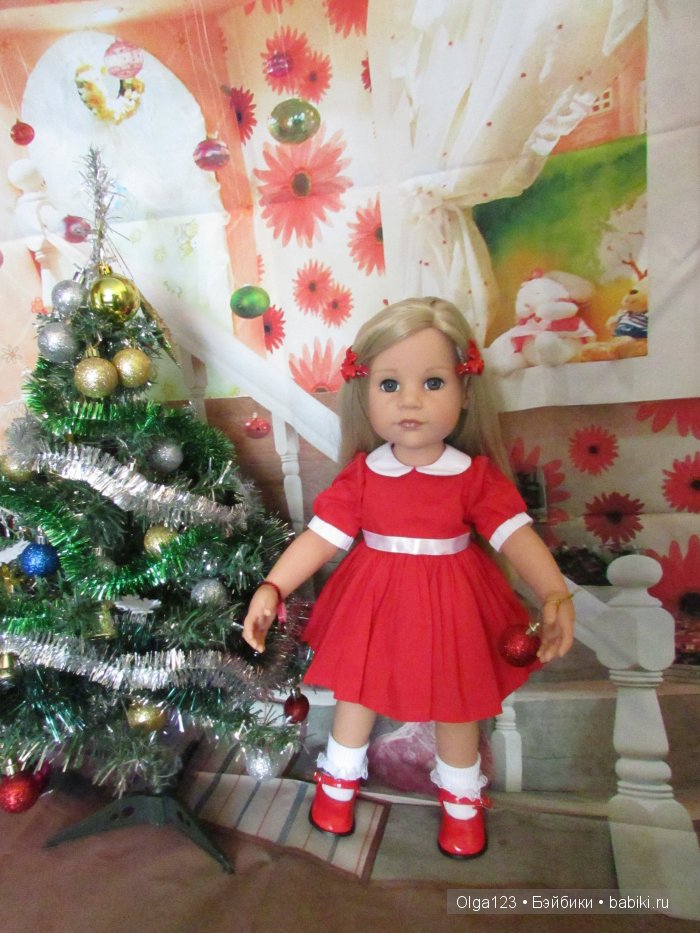 Мои нежные и очень красивые девочки от Gotz поздравляют всех с Новым 2016 Годом (фото 6)