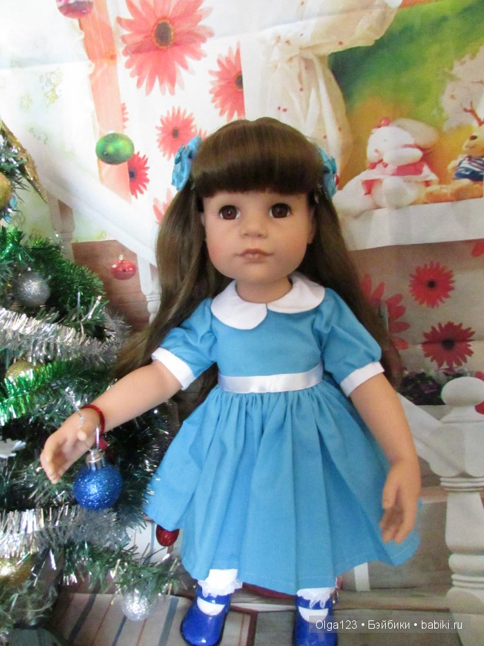 Мои нежные и очень красивые девочки от Gotz поздравляют всех с Новым 2016 Годом