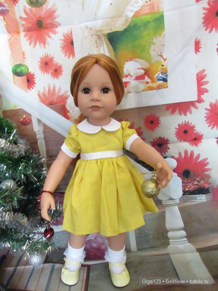 Мои нежные и очень красивые девочки от Gotz поздравляют всех с Новым 2016 Годом (фото 8)