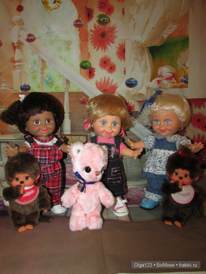 Мои милые маленькие "Барышни-Фейсинки" Galoob Baby Face. 1-вая Часть