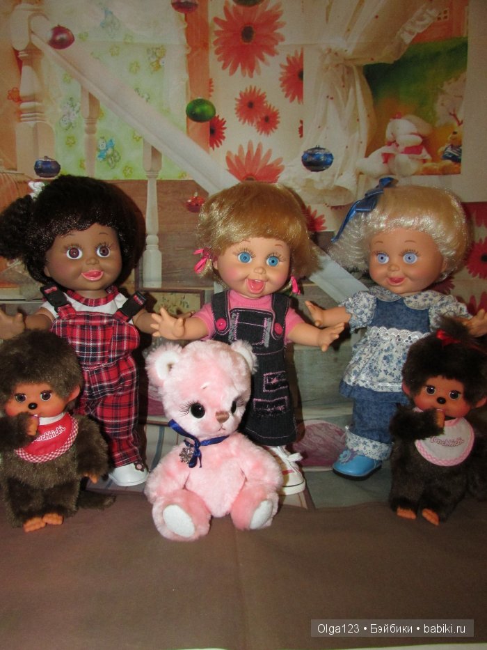 Мои милые маленькие "Барышни-Фейсинки" Galoob Baby Face. 1-вая Часть