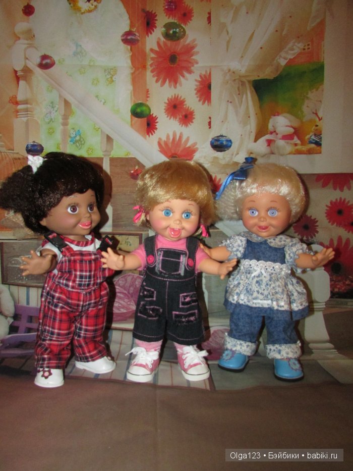 Мои милые маленькие "Барышни-Фейсинки" Galoob Baby Face. 1-вая Часть