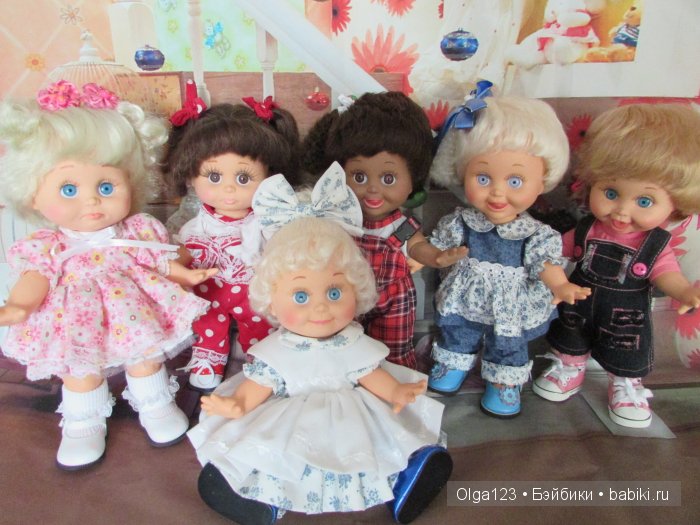 Мои милые маленькие "Барышни-Фейсинки" Galoob Baby Face. 2-рая Часть