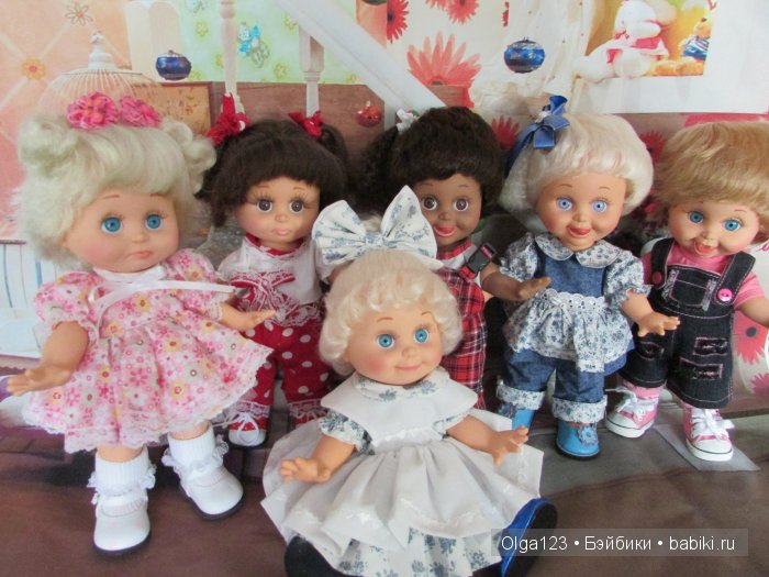 Мои милые маленькие "Барышни-Фейсинки" Galoob Baby Face. 2-рая Часть