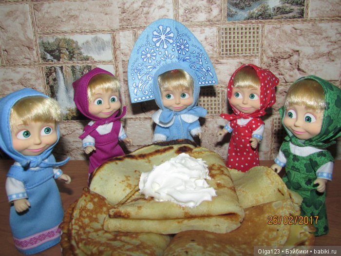 Мои маленькие Машеньки отмечают Масленицу (фото 7)