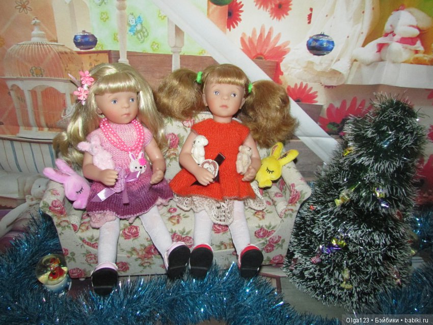 Мои дорогие и любимые Минушки Kathe Kruse от Sylvia Natterer празднуют Крещение Господне (фото 2)