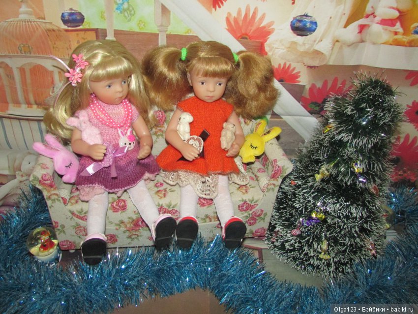 Мои дорогие и любимые Минушки Kathe Kruse от Sylvia Natterer празднуют Крещение Господне (фото 3)