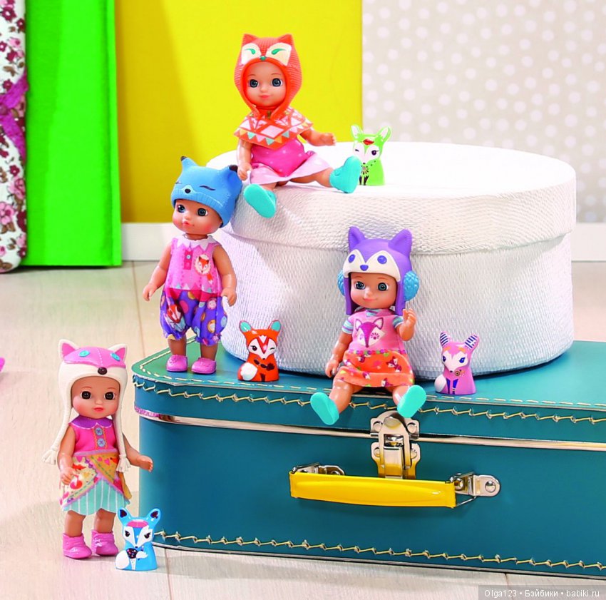 Моя малышня Шушулечки-Anny, Ruby и Holly от Zapf Creation