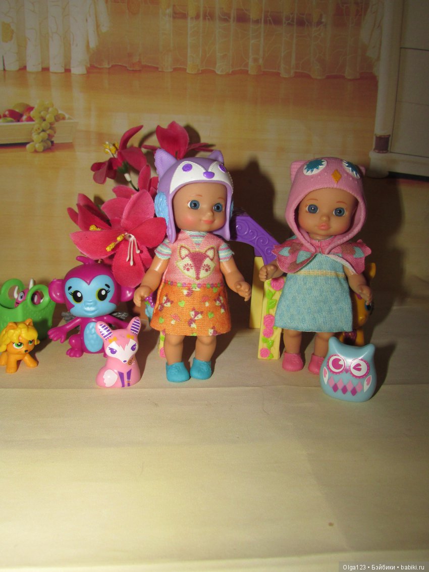 Моя малышня Шушулечки-Anny, Ruby и Holly от Zapf Creation