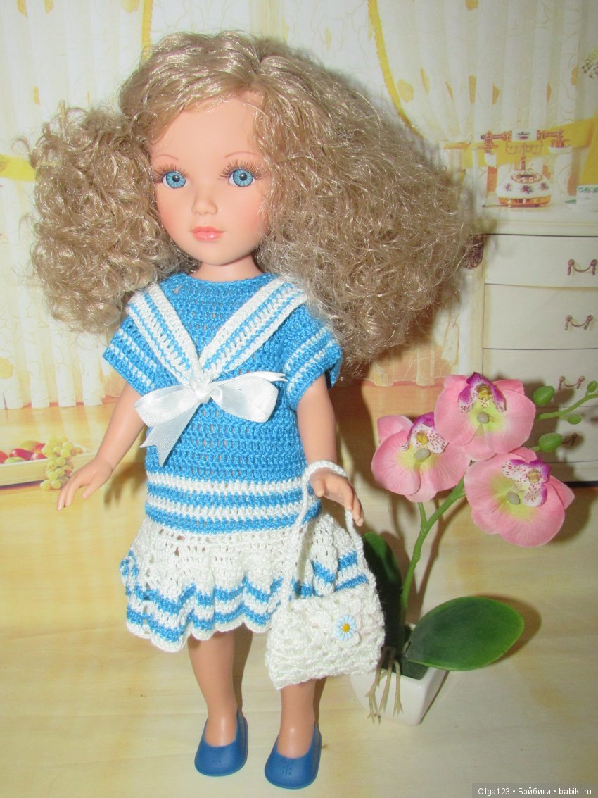 С первым днём лета, с днём защиты детей поздравляет моя очаровательная Мария от Vidal Rojas Muñecas (фото 10)