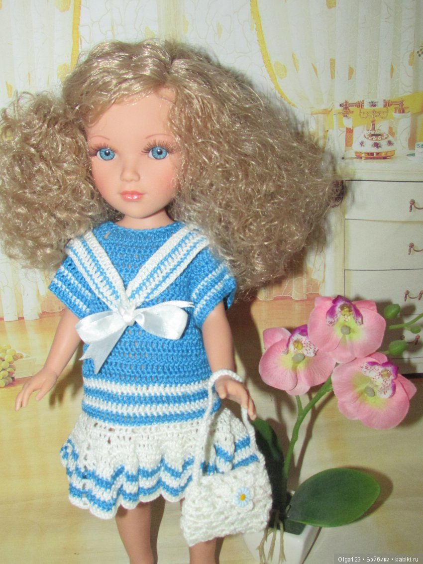 С первым днём лета, с днём защиты детей поздравляет моя очаровательная Мария от Vidal Rojas Muñecas