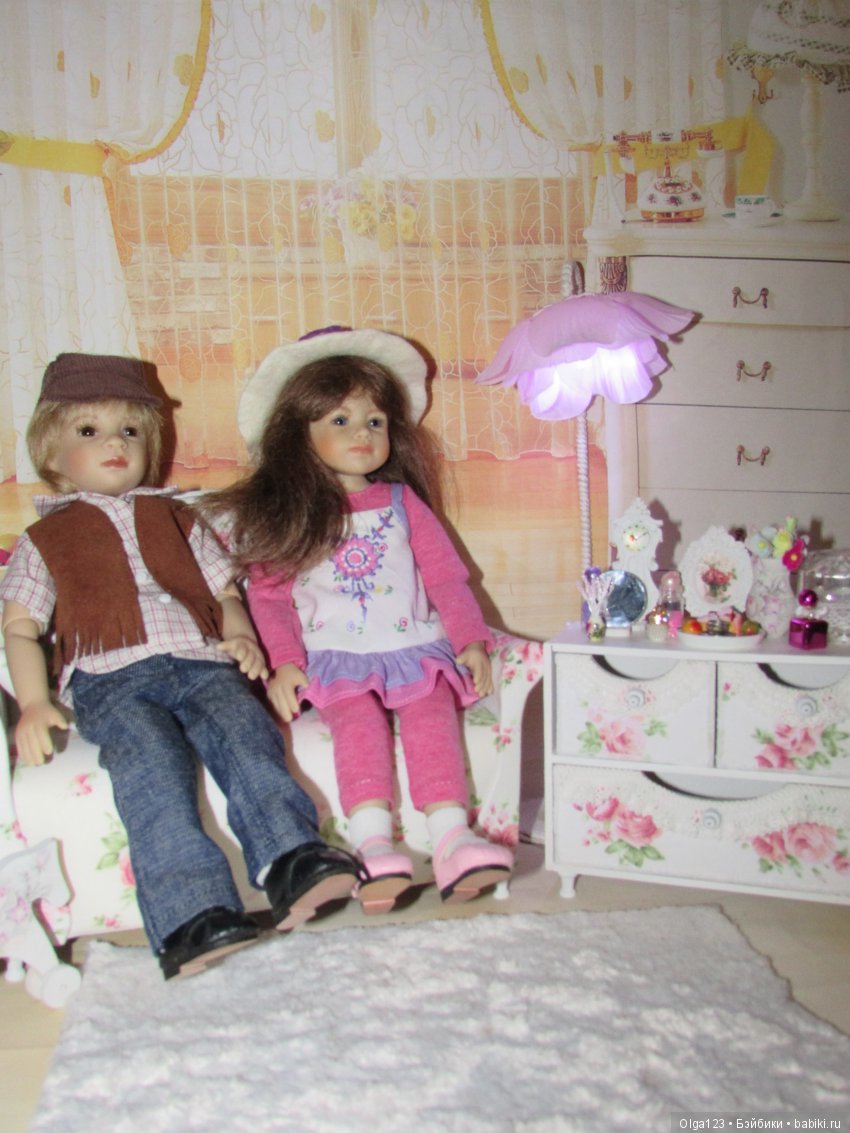 Мои драгоценные Плюшечки-Максим и Марина! 6 лет вместе с вами