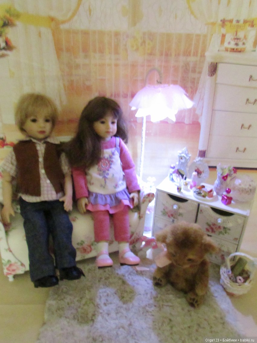 Мои драгоценные Плюшечки-Максим и Марина! 6 лет вместе с вами