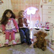 Мои драгоценные Плюшечки-Максим и Марина! 6 лет вместе с вами